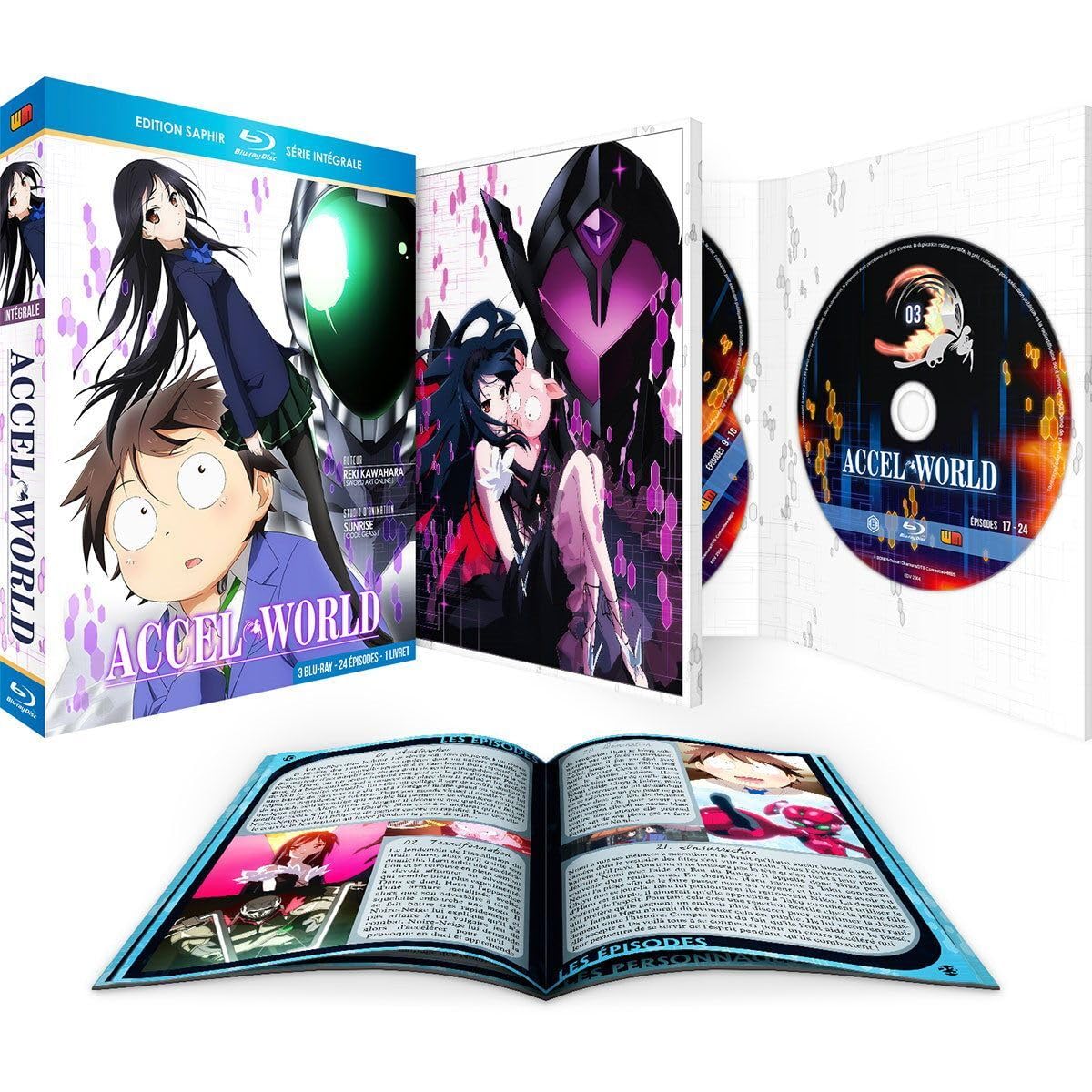 その他 Accel World - Integrale - Edition Saphir [3 Blu-ray] + Livret khxv5rg Accel World - Intégrale - Edition Saphir [3 Blu-ray] + Livret: DVD