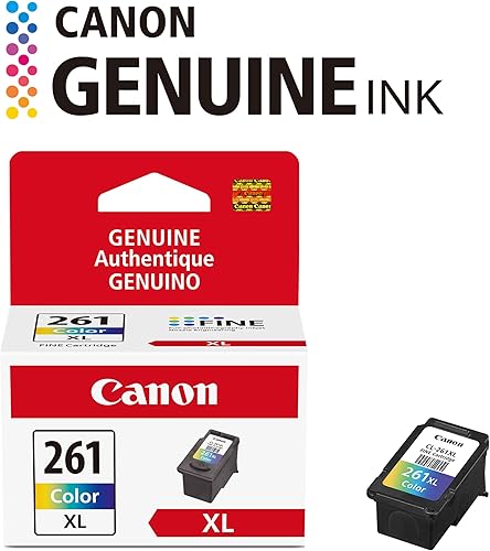 Miniatura 3 de Canon CL-261 XL Cartucho de tinta de color genuino, compatible con TS5320/6420/6420a, TR7020/7020a