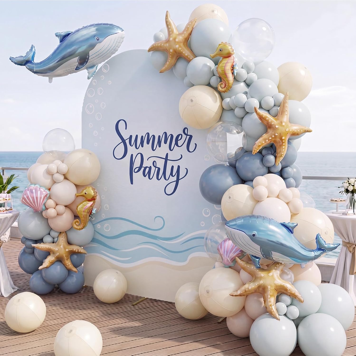 MiniInflat 24 Pcs 16 Inch Pastel Beach Balls Bulk Large Inflatable Beach Ball Pastel Blow up Balloons for Outdoor Summer Pool Party Wedding Birthday Decorations Swimming Water Activities