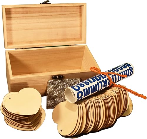 Libro de invitados de boda alternativo 77 corazones grandes de madera para baby shower, despedida de soltera, aniversario, cumpleaños, jubilación,