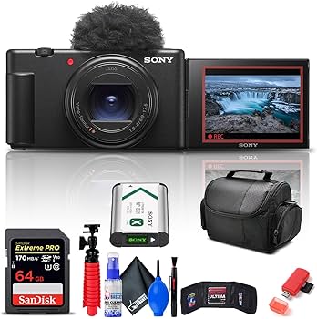 Amazon.com : Sony ZV-1 II Vlog Camera for Content Creators and
