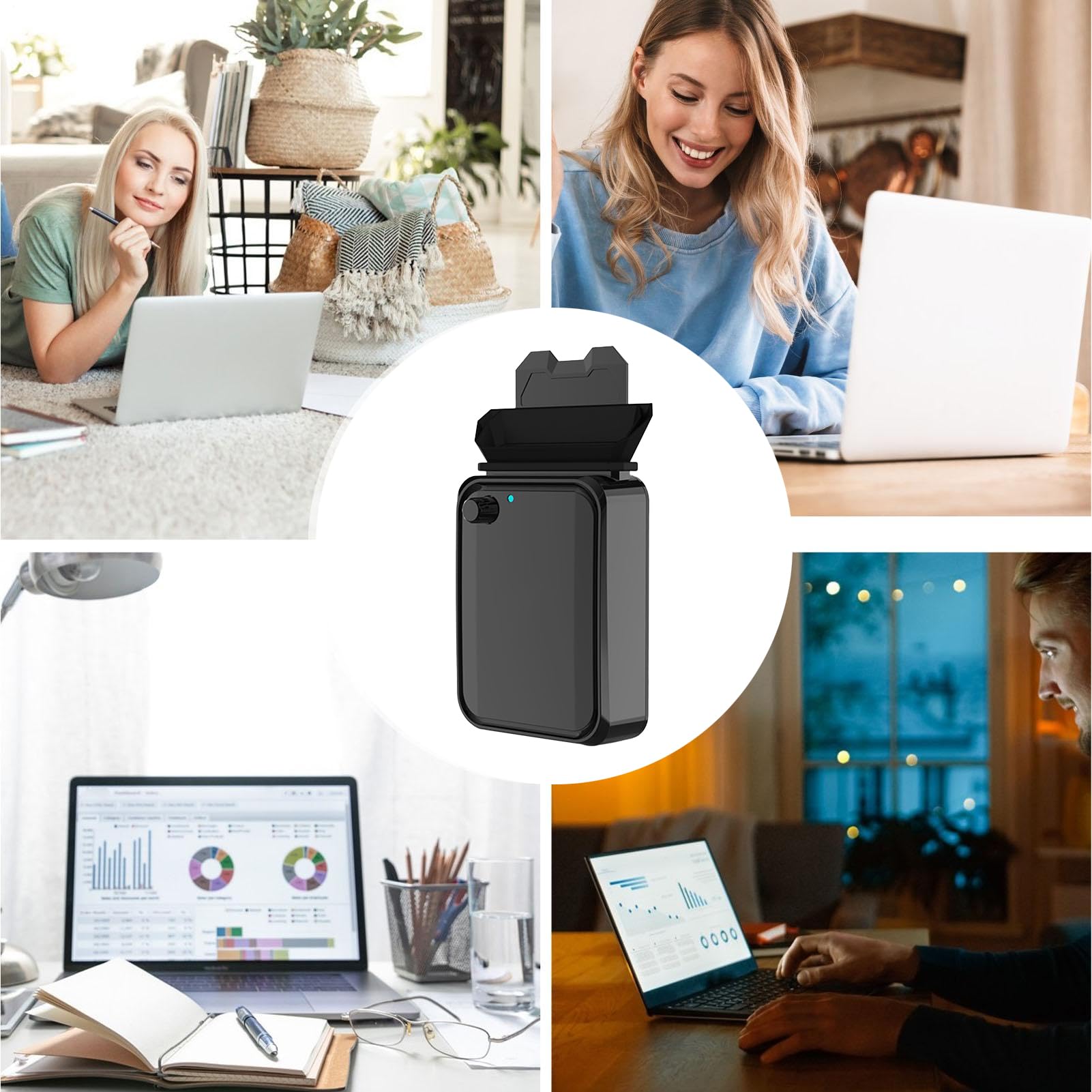 Ventola Di Raffreddamento Per Computer Portatile: Aspiratore D'aria Laterale Aspirazione, Dissipatore Di Calore Per Computer Portatile A Basso Rumore, Pad Di Raffreddamento, Refrigeratore