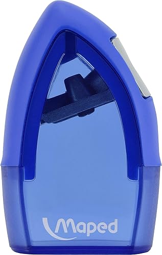Miniatura 5 de Maped - Tonic Compact 1-Hole Pencil Sharpener - Durable Metal Insert - Pack of 16 Sharpeners