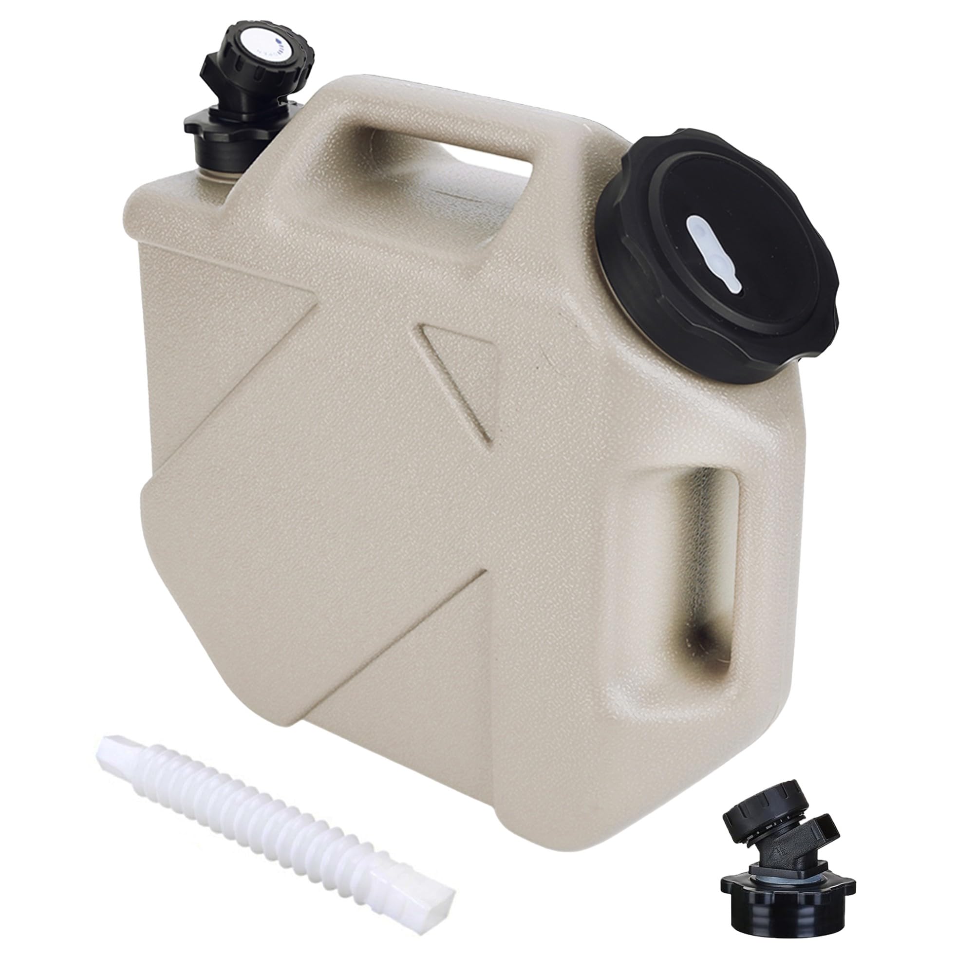 Contenitore d'acqua da 10 litri con rubinetto, durevole, portatile, per casa, campeggio, escursionismo, preparazione alle emergenze, grande capacità per famiglie e uso esterno