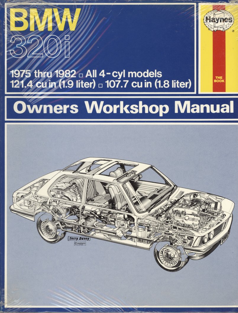 BMW 320i 1975 thru 1982 Owner's Workshop Manual
