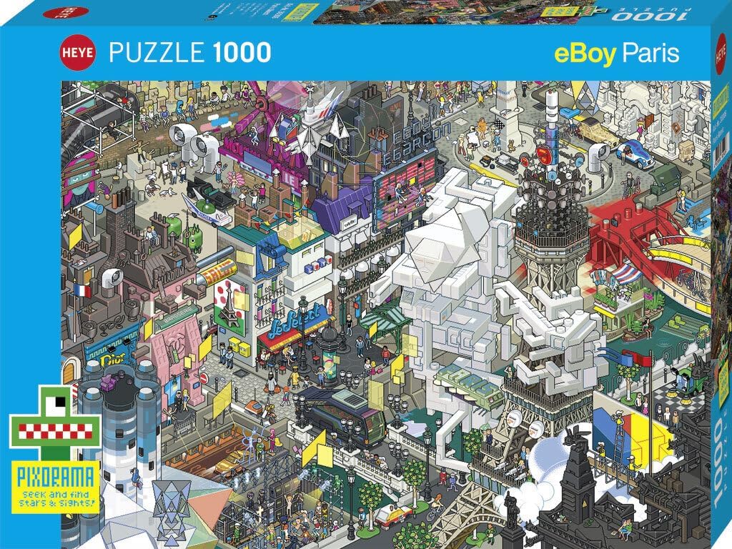 Jigsaw Puzzle: HEYE - Pixorama: Paris Quest (1000 Pieces)