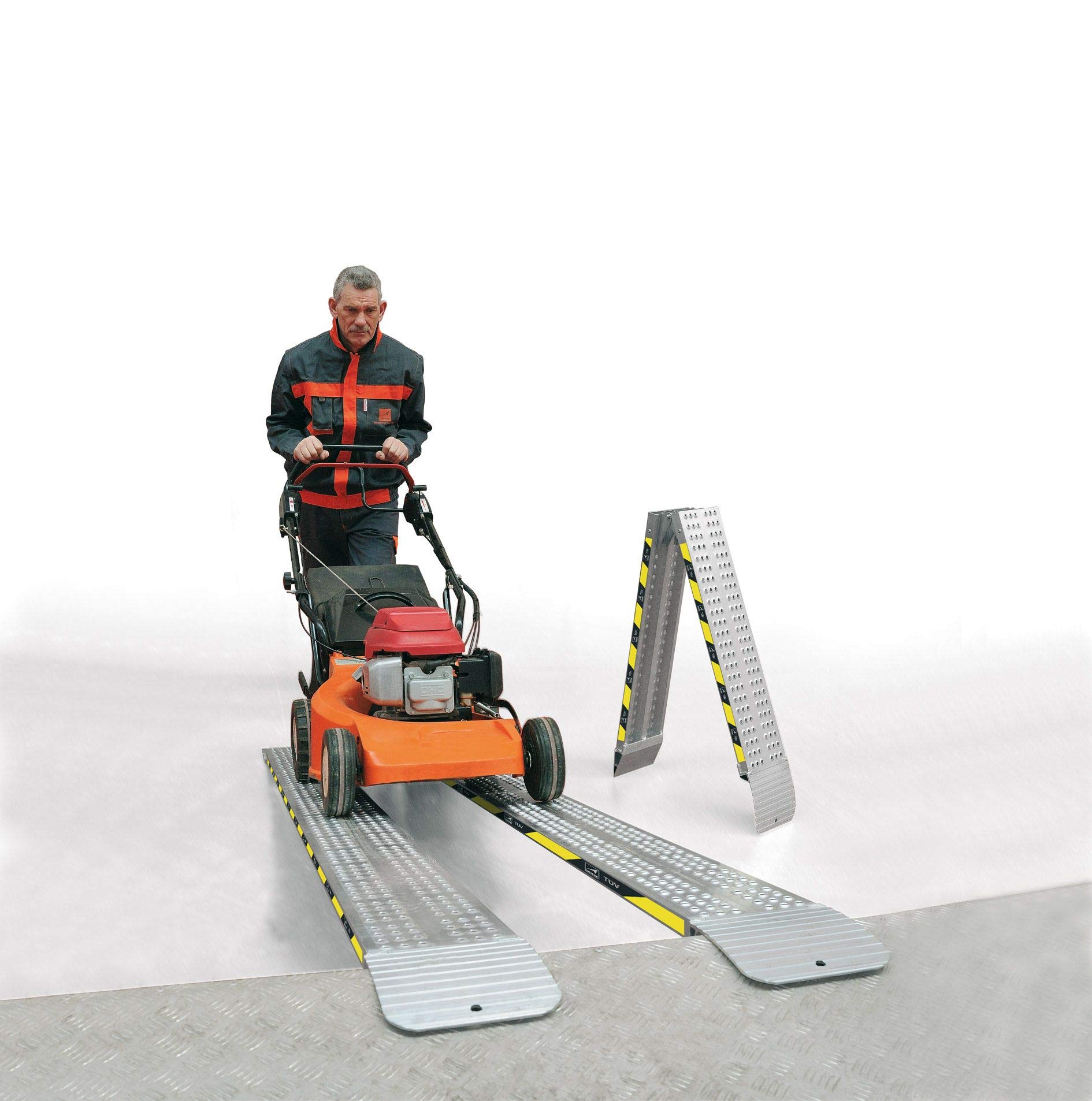 GIERRE RRL200 - Rampa de carga plegable aluminio Biplana (200 cm)