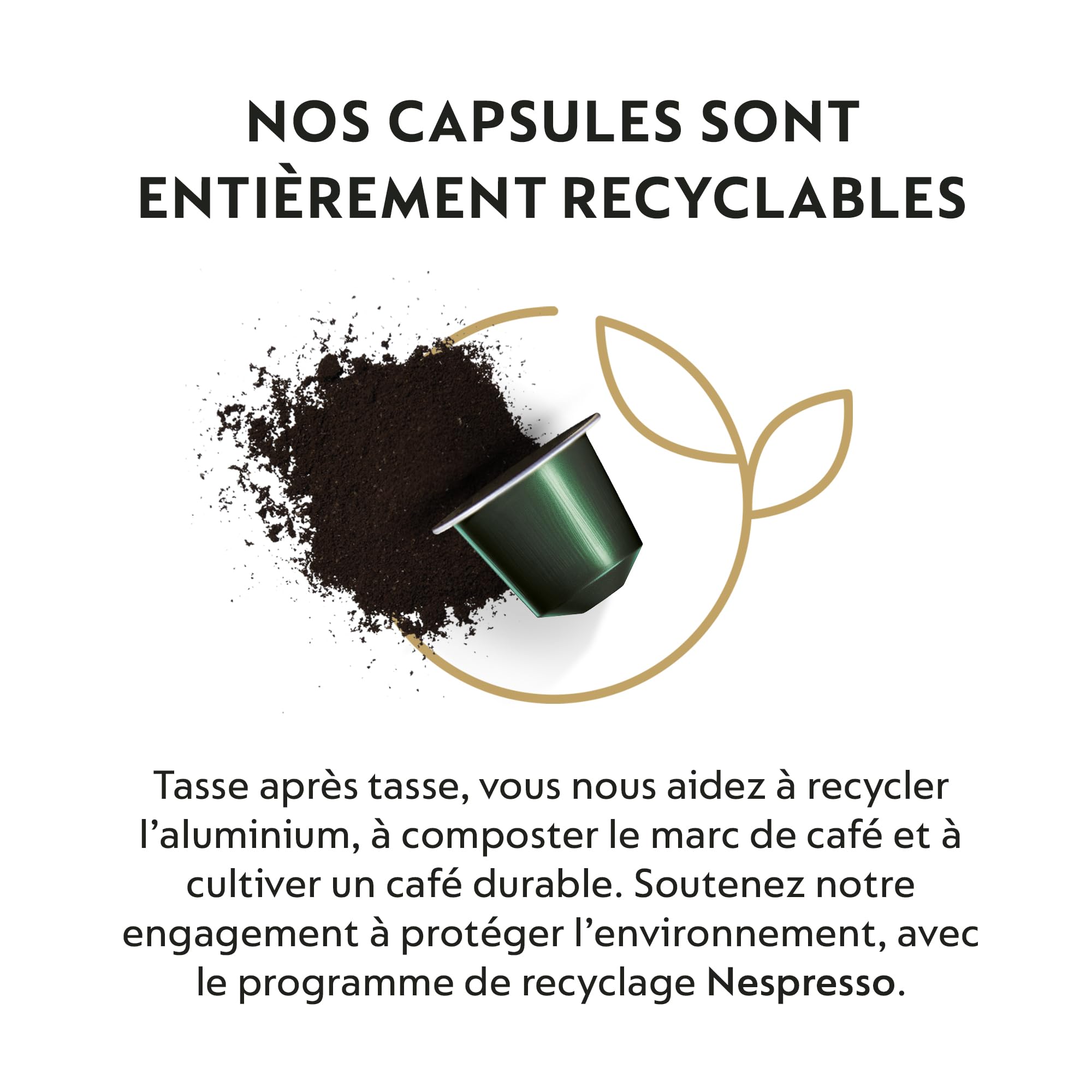 Nespresso Original - Assortiment Capriccio Espresso - 100 Capsules Café