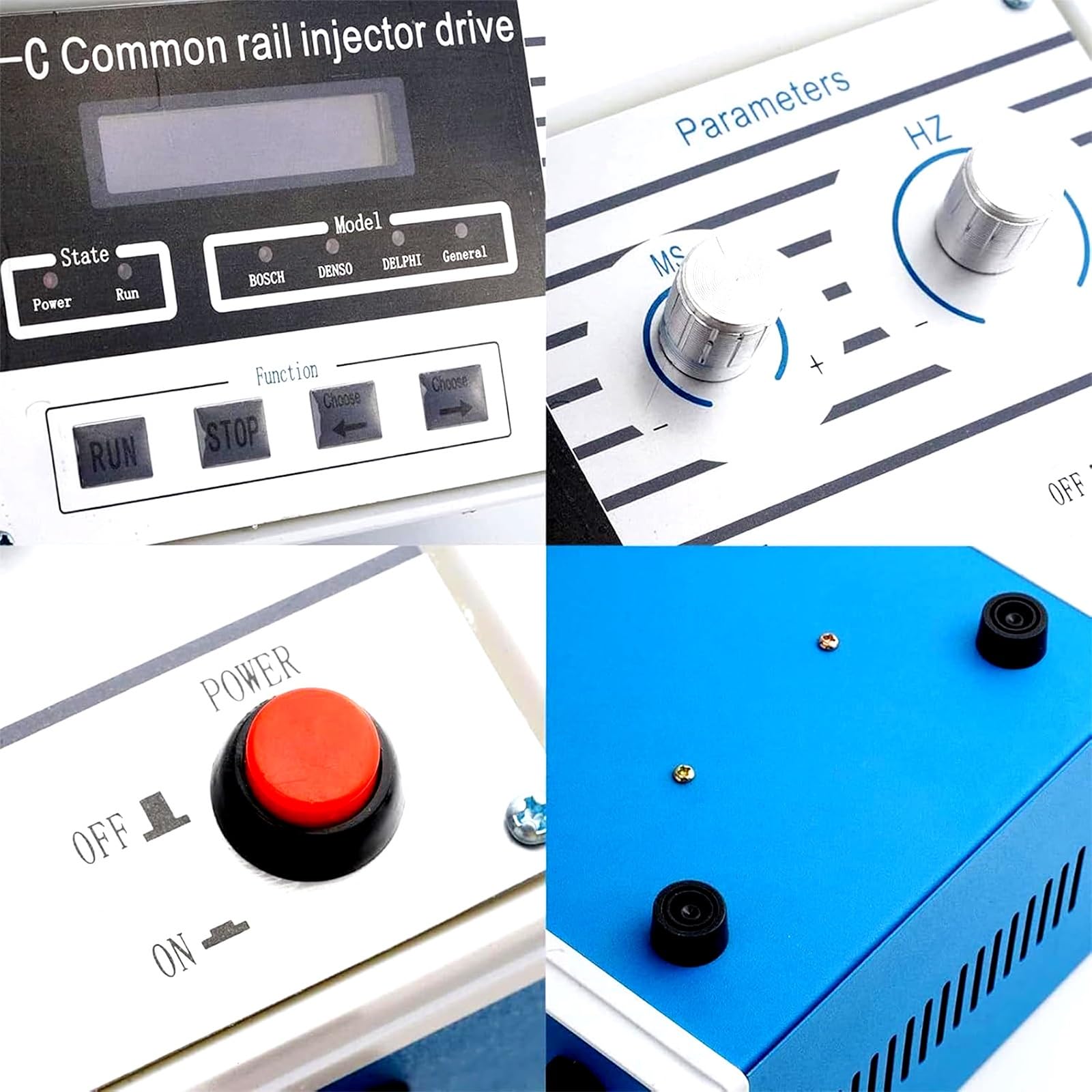 Tsampa Comprobador de inyectores Common Rail CR-C,Comprobador de inyectores Common Rail, Comprobador de inyectores Diesel Profesional + Comprobador de inyectores de Combustible S60H