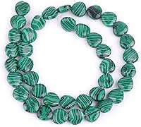 Vista 19 de GEM-Inside - Dijes de corazón de 0.394 pulgadas (0.394 in) con piedras preciosas de ojo de tigre amarillo natural para fabricación de joyas, hilo