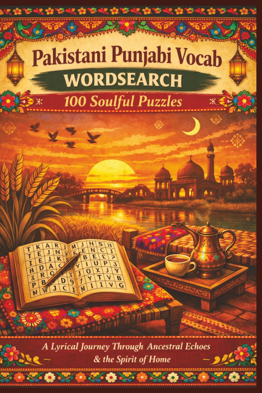 Pakistani Punjabi Vocab WORDSEARCH 100 Soulful Puzzles: A Lyrical Journey Through Ancestral Echoes & the Spirit of Home (Rohim's Pakistani Puzzlers)