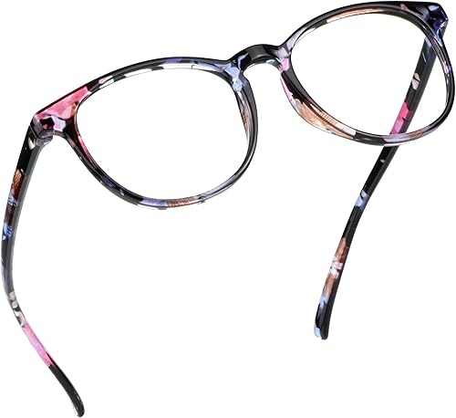 LifeArt Gafas de bloqueo de luz azul, antifatiga ocular, gafas de lectura para computadora, gafas de juegos