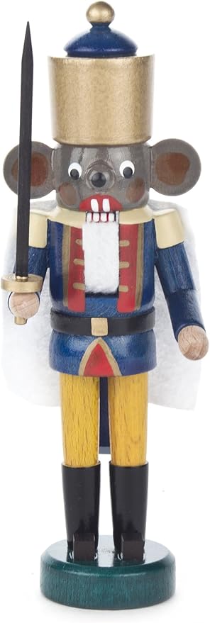 Amazon くるみ割り人形 ねずみの王様 14cm ドイツ製 071 187 人形 ドール おもちゃ