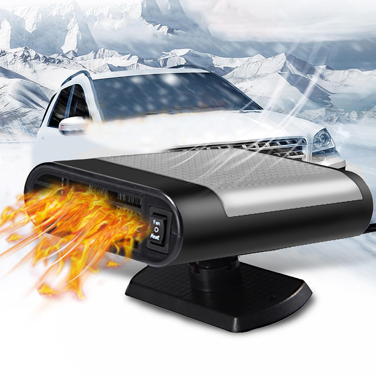 Alipis Auto-windschutzscheibenheizung mit Entfroster Tragbare Autoheizung Entfeuchter für Auto Camping Reisen