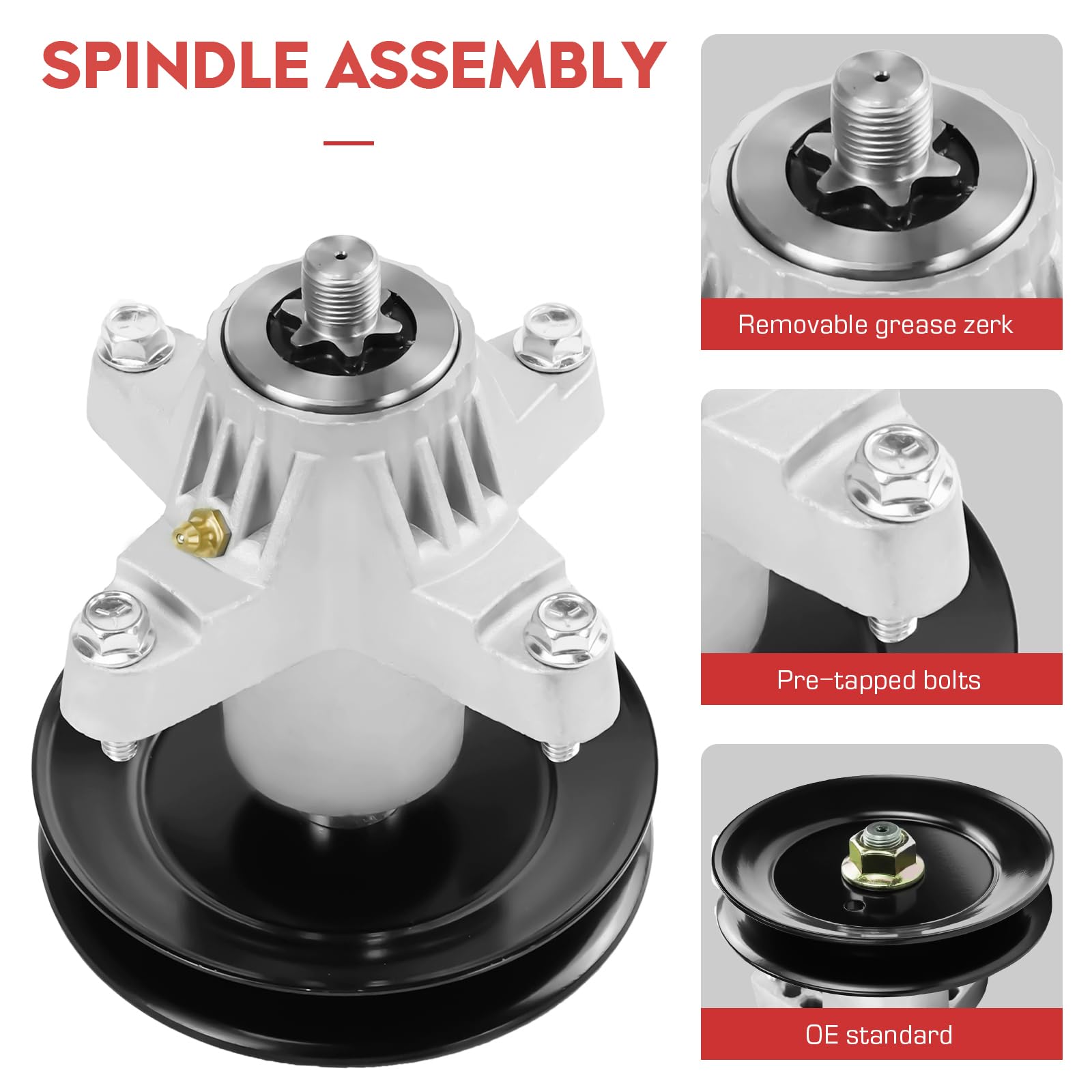 Amazon.com : 3 Pack Spindle Assembly Fit for Cub Cadet RZT-L54KH