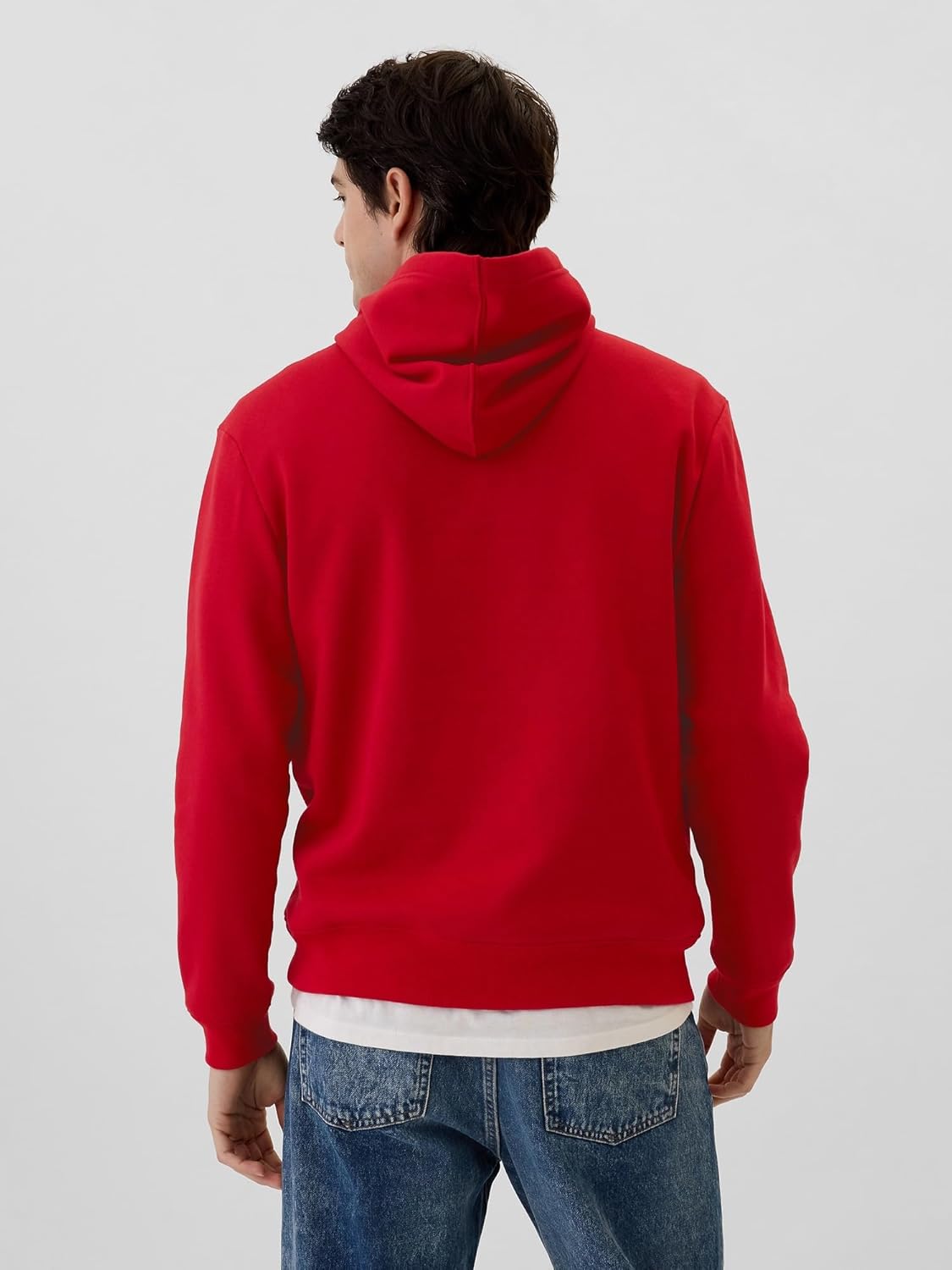 GAP mens Heritage Logo Pullover Hoodie