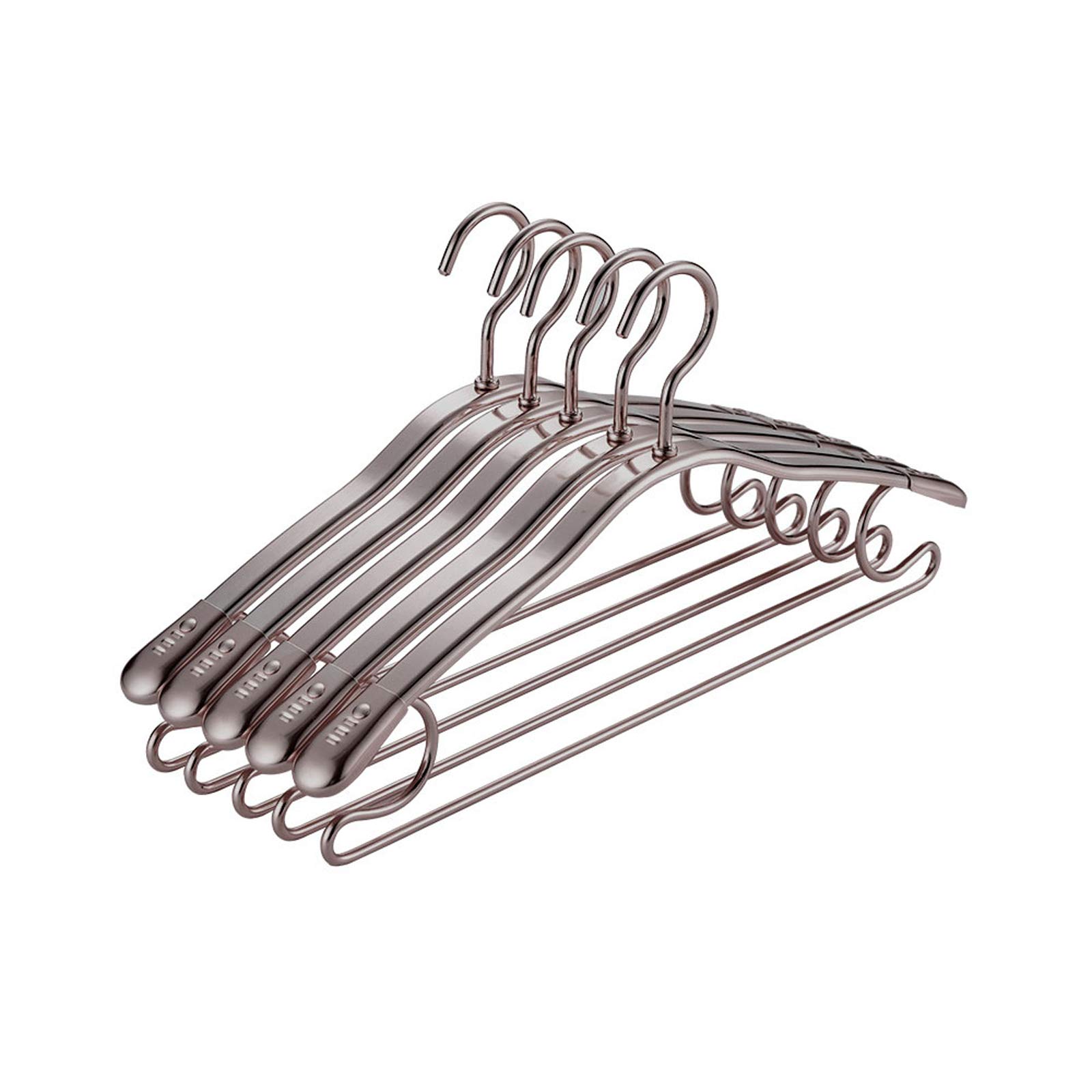 Haute Qualité Organisateur VêTements Multifonctionnel avec éPaules TrèS Larges 10 AntidéRapants Cintres Rangement CréAtif pour Costumes, Chemises, Manteaux, Vestes, Pantalons