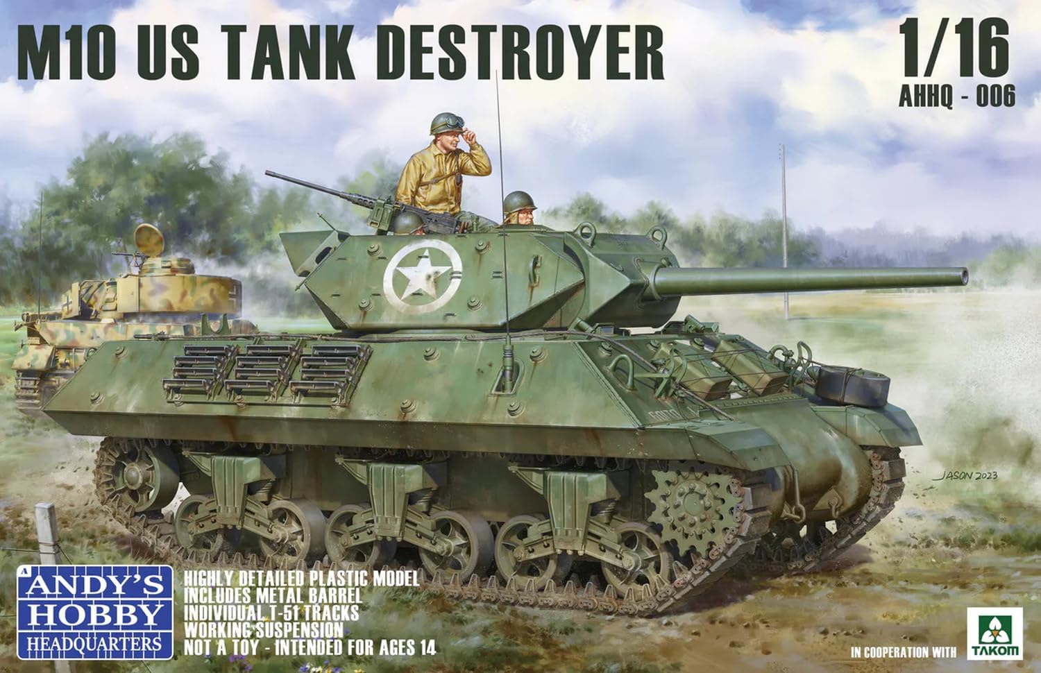 Andy's Hobby Headquarters AHHQ007 1/16 British Achilles M10 IIc Tank Destroyer