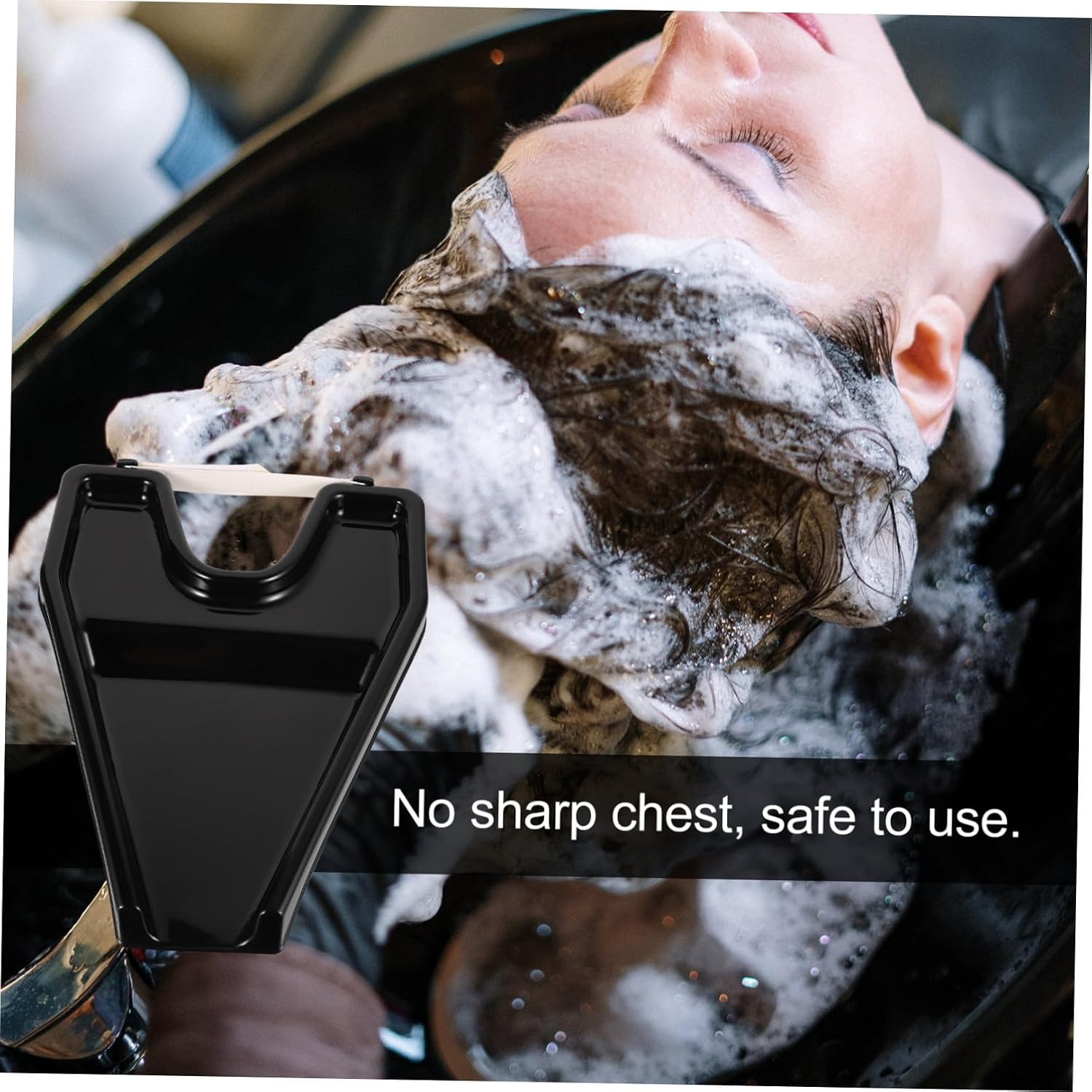 1pc Portable Shampoo Basin for Seniors Hair Washing Sink for Home Use Lightweight and Easy to Clean for Elderly and Disabled Caregivers