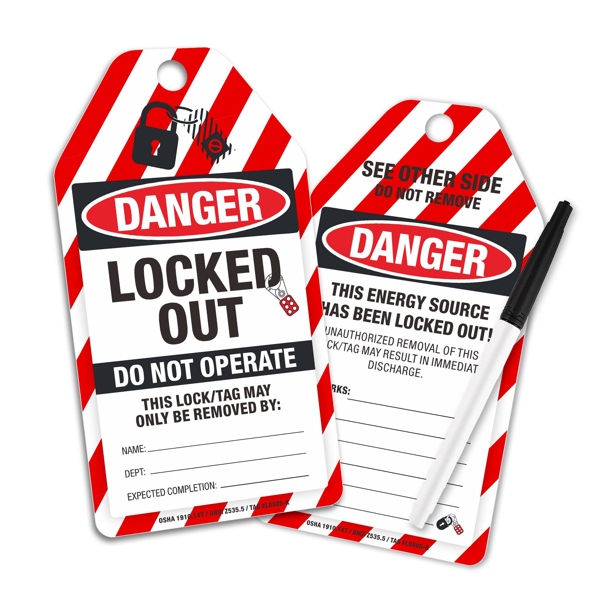 LOTO Tags - Do Not Operate Safety Tags -1