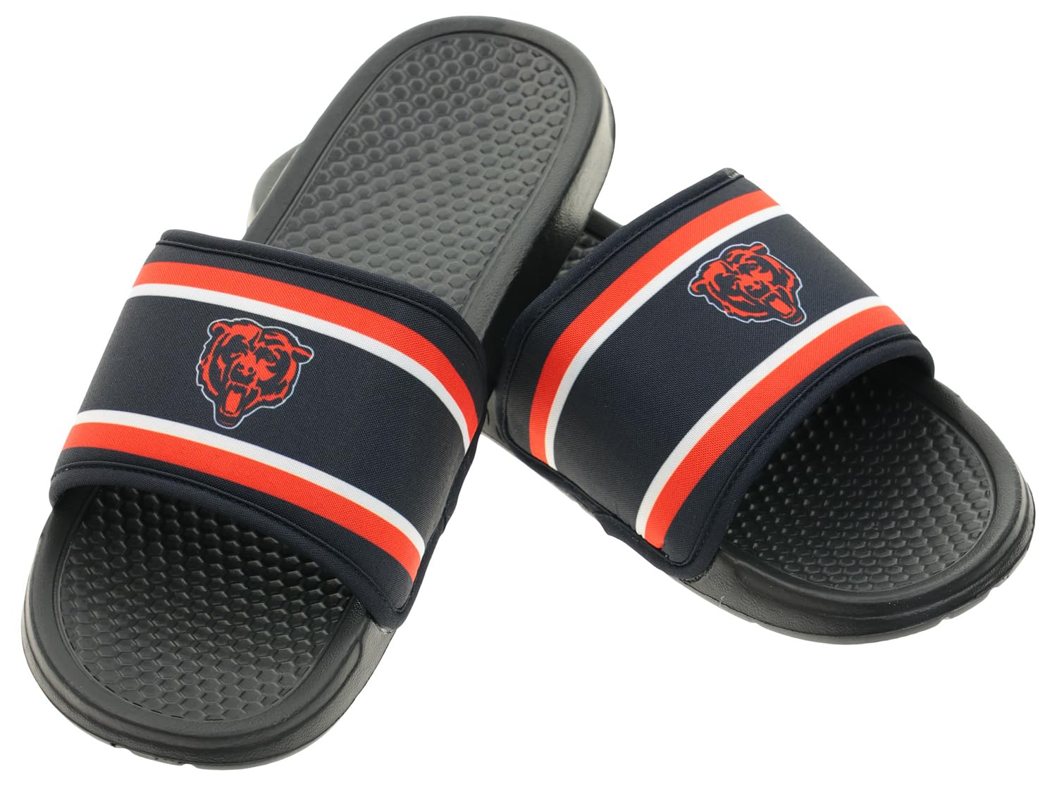 FOCO NFL Team Printed Slide Sandals – Officially Licensed Football Fan Footwear for Comfort &amp; Style