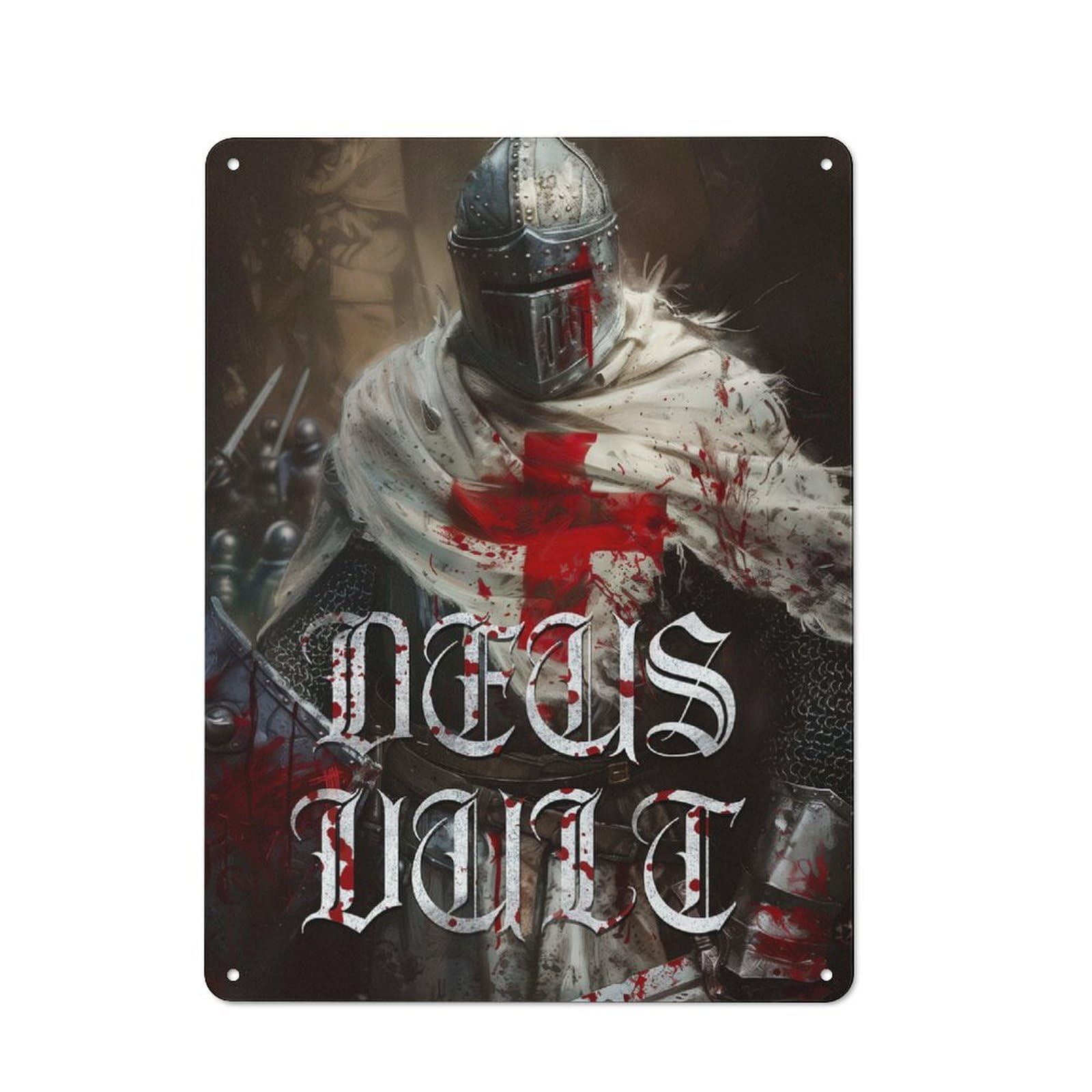 Junmoney For The Will Of God For Man Cave Or Games Room, Retro Metal Plaque 40X30cm, For Metal Sign Collectors, For Garage And Workshop Walls