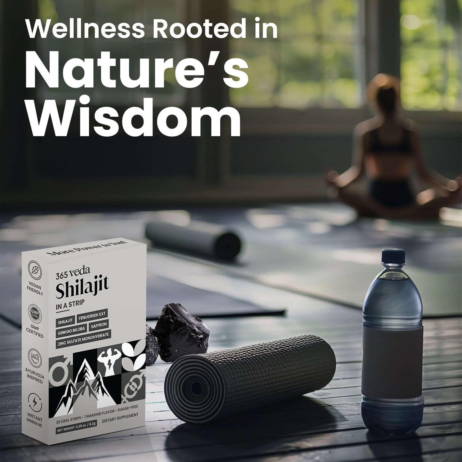 Shilajit Oral Strips for Men & Women | Himalayan Shilajit Supplement | High Absorption | More Bioavailable | Energy Support | Workout Recovery | Fast Dissolving | Folic Acid 80% | 30 Oral Strips — Amazon image 6