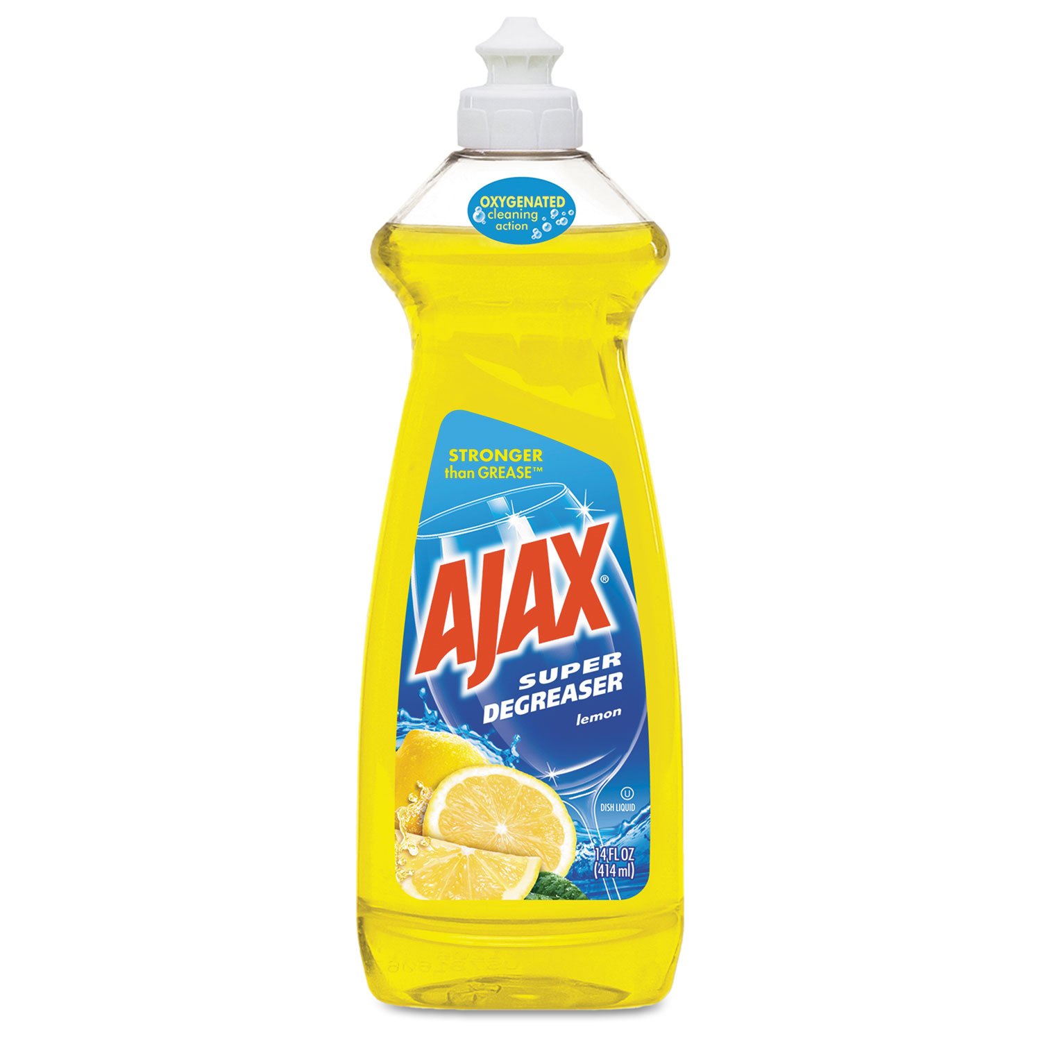 Ajax Dish Detergent Lemon Scent, 28 oz Bottle