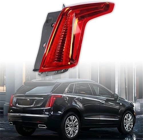 WFLNHB Reemplazo del conjunto de luz trasera derecha para la lámpara de freno trasera del lado del pasajero Cadillac XT5 2017-2021 GM2805125