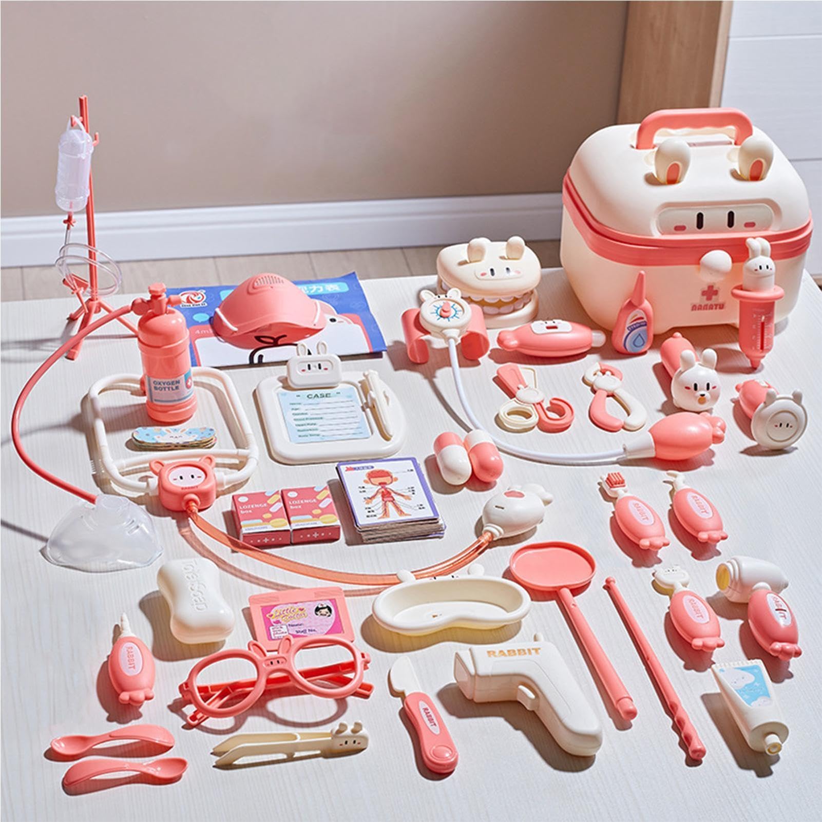 Maletín de Doctor para Niños Maletín Hospital con Luz y Sonido