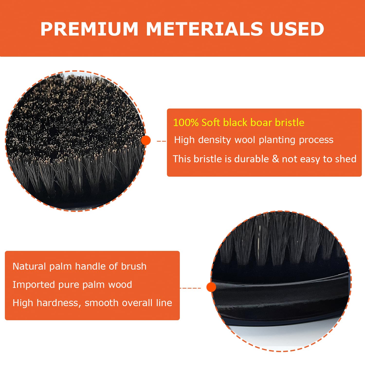 Amazon.com : Soft Wave Brush for Men 360 - LexRory Curved Boar