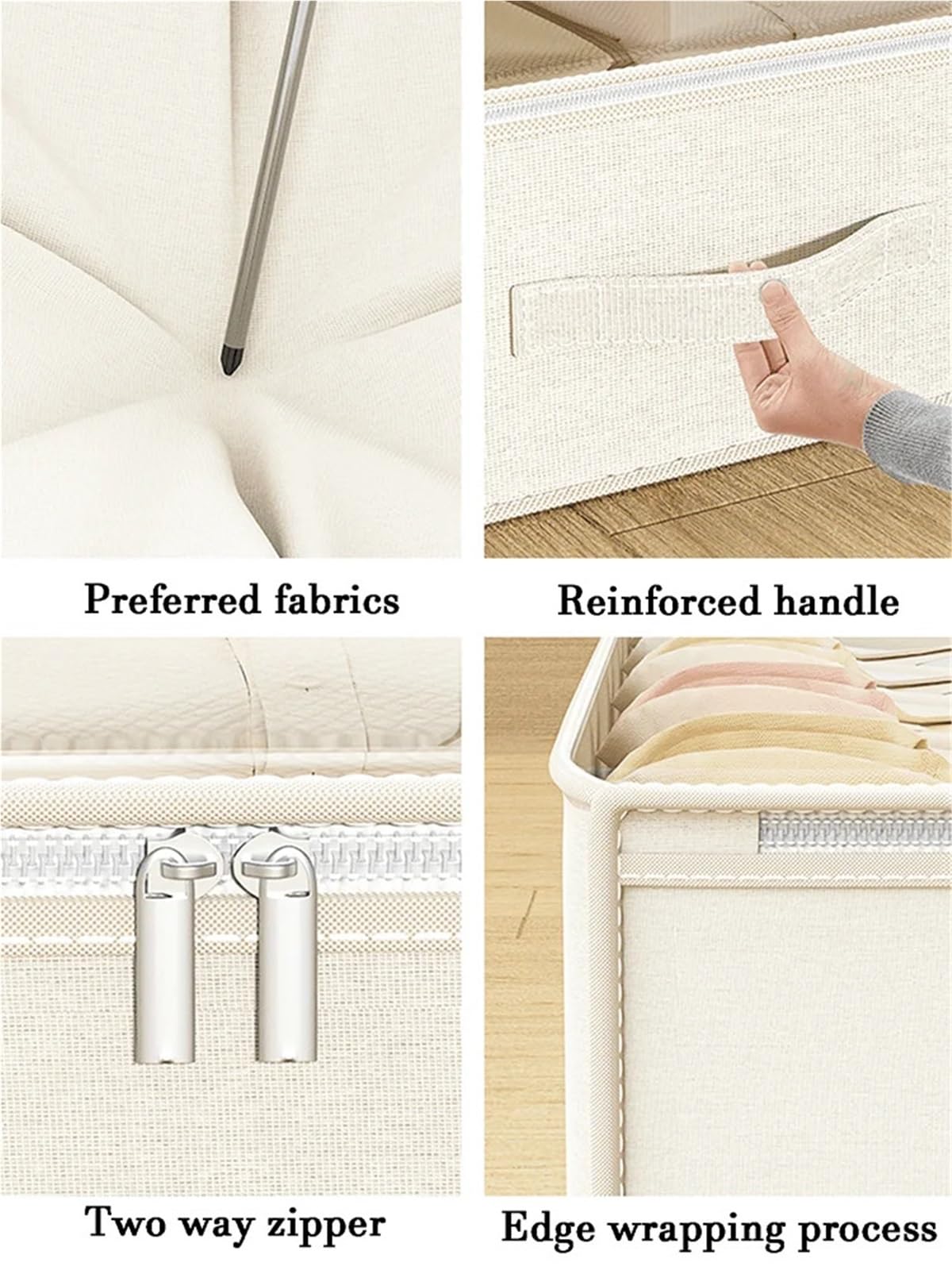 Organizzatore Di Scarpe Sotto Il Letto Scatola portascarpe sotto il letto, borsa for riporre gli indumenti, adatta for riporre lo spazio vuoto sotto il letto di casa Per Risparmiare Spazio(S)