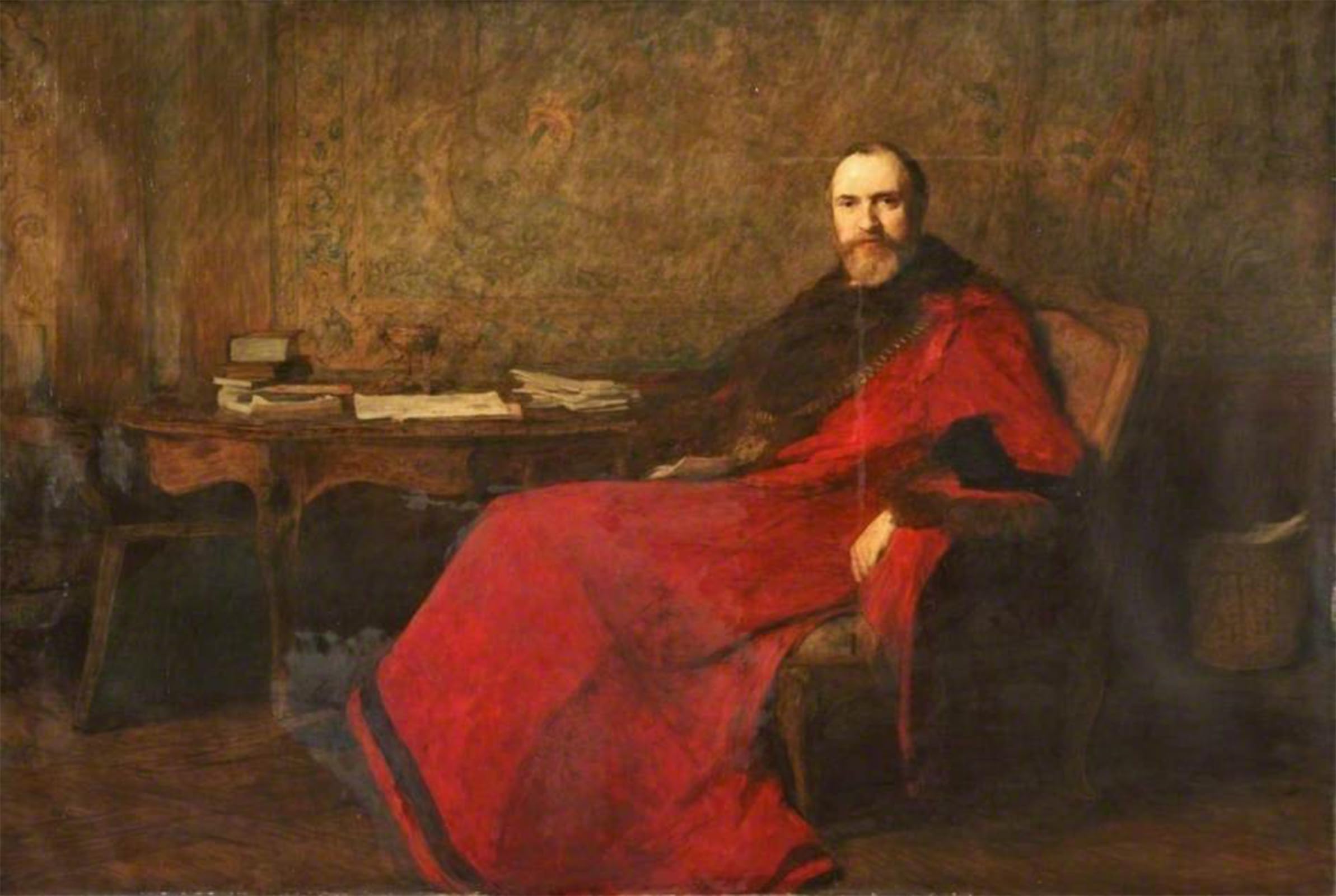 ARTXLXXBN Famous Print Painting Colorful Art Print Frederick Arthur Th Earl of Derby by Sir William Quiller Orchardson Canvas Art Decorations for Home Decor 60x90cm