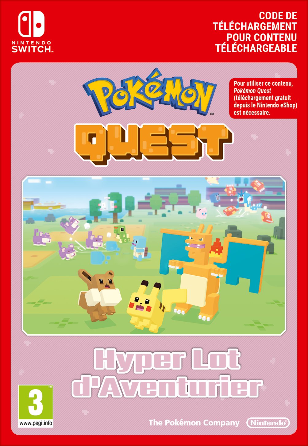 Pokémon Quest Ultra Expedition Pack DLC | Switch - Version digitale/code