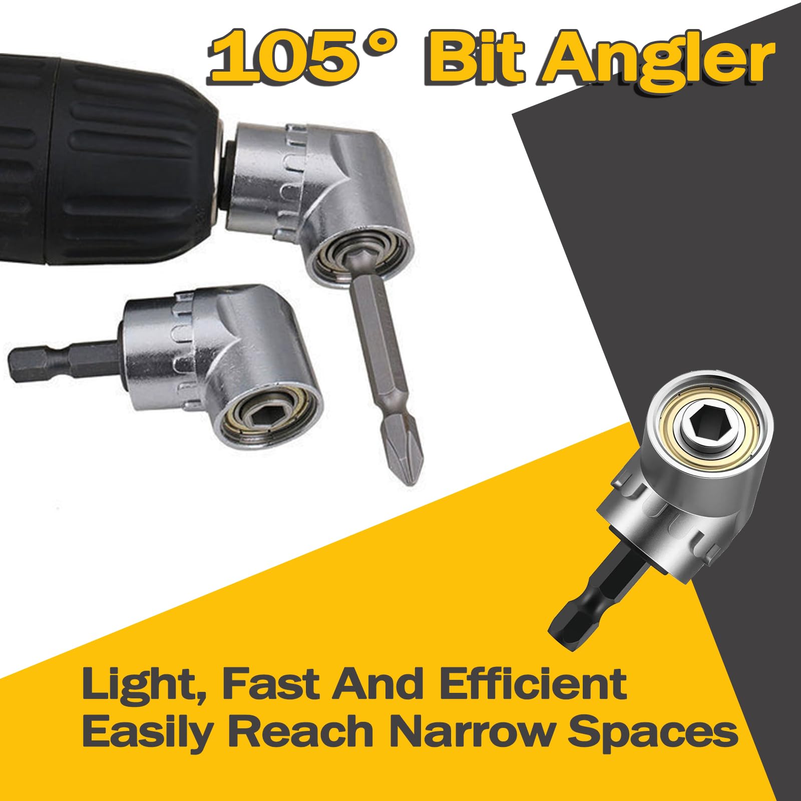 Accesorio De Taladro En Ángulo Recto, Adaptador De Taladro