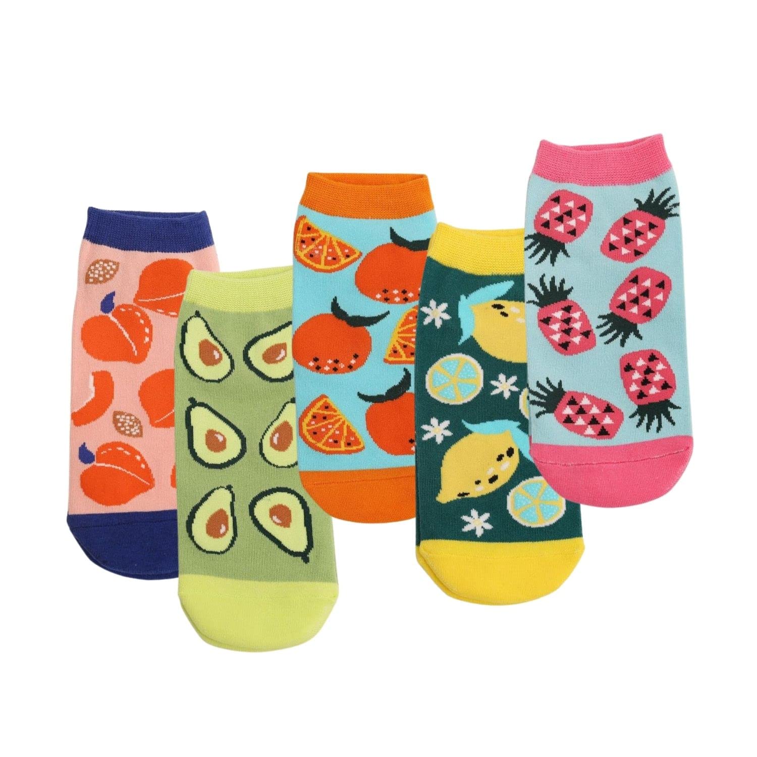 Benefeet Sox Womens Cute Ankle Socks Girls Novelty Fun Low Cut Socks Colorful Patterned Casual Cotton Short Summer Sock