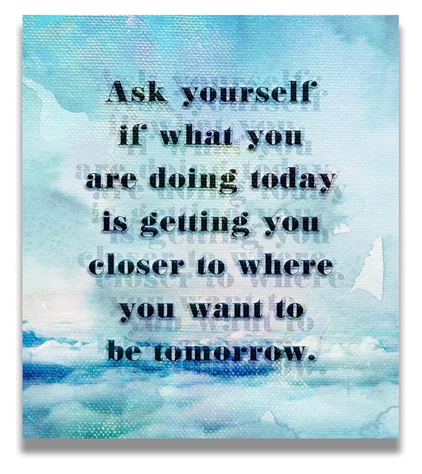 RNUMLIGH Addiction Recovery Poster - Sobriety Encouragement Art for Office and Room Decor(Framed,12x18inch(30x45cm))
