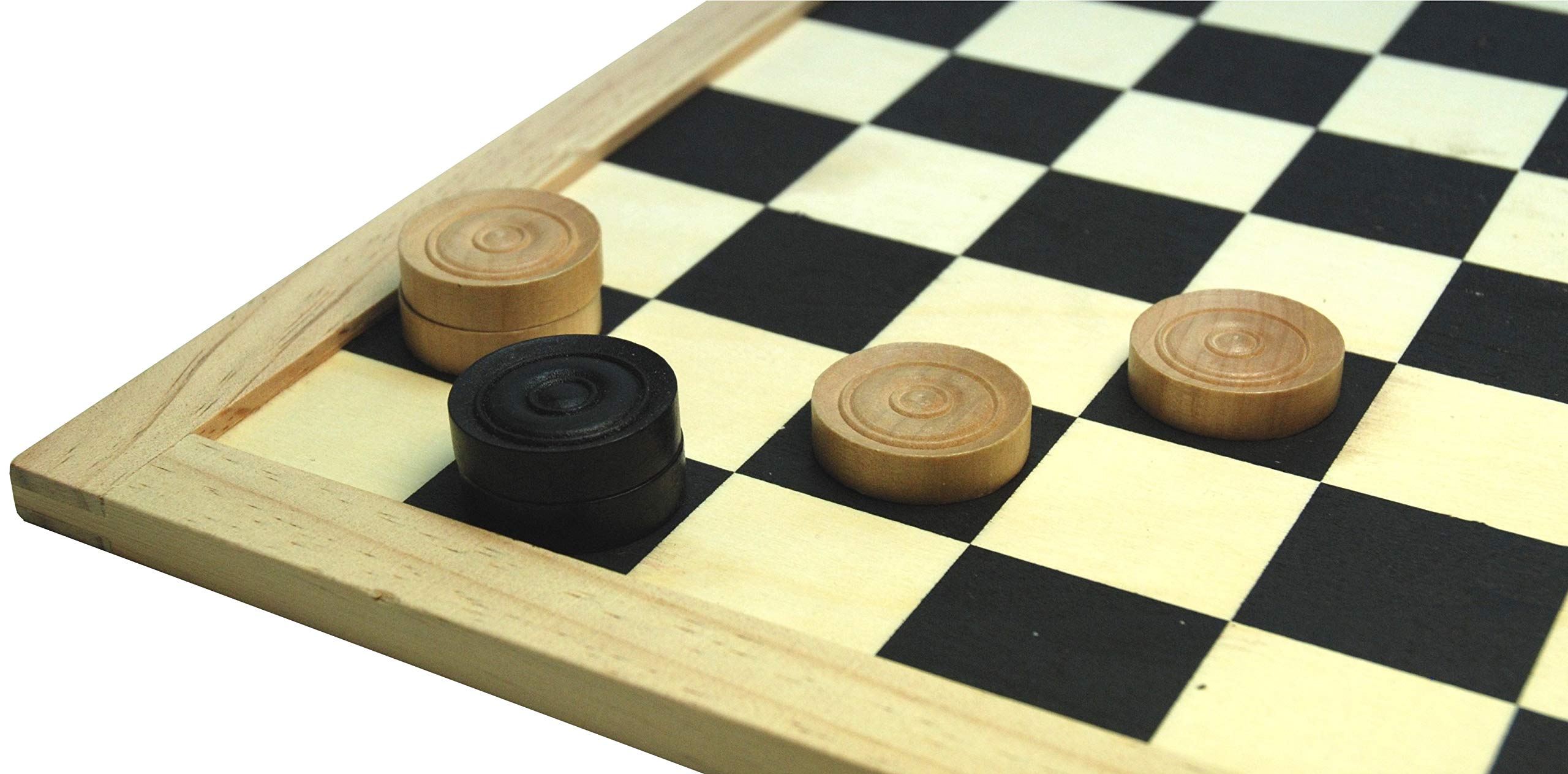 Pions de dames en bois dans une boîte - HOT Games - Boutique BCD JEUX Pions de dames en bois dans une boîte - HOT Games - Boutique BCD JEUX