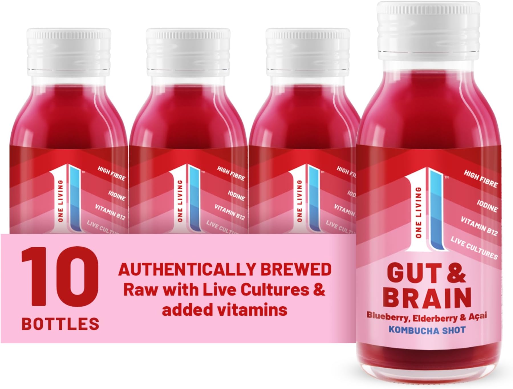 Health Shot (Gut & Brain) - Blueberry, Elderberry & Acai