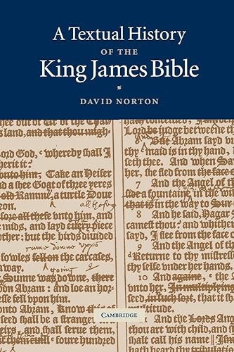 A Textual History of the King James Bible - David Norton