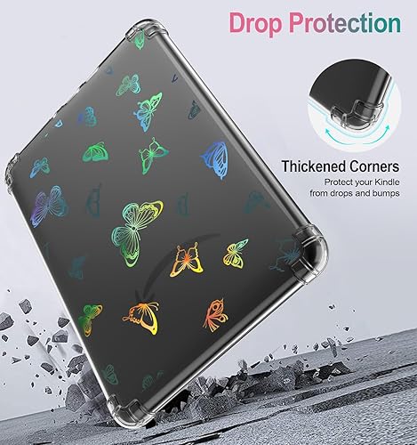 Miniatura 185 de MoKo Funda para Kindle Paperwhite de 6.8" (11ª generación-2021) y Kindle Paperwhite Signature Edition, ultra transparente, suave, flexible, Negro