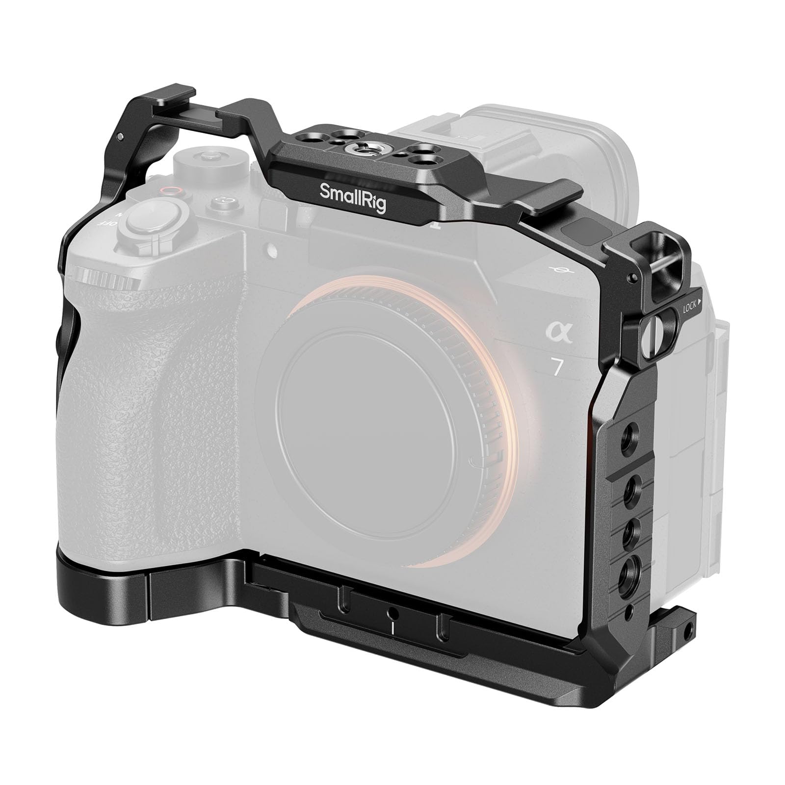 Photo 1 of SmallRig A7 V / A7R V / A7 IV HawkLock Quick Release Full Cage for Sony Alpha 7 V/Alpha 7R V/Alpha 7 IV Camera
