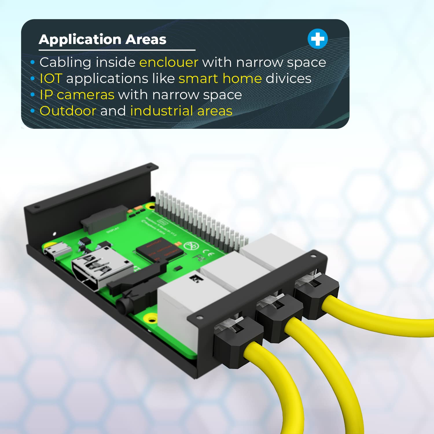 AIXONTEC 5 x 0,5 m Outdoor kurzer RJ45 Stecker Netzwerkkabel Cat.7 S FTP Rohkabel Schwarz HIGH SCREEN FLEX Ethernet LAN Patchkabel 10 Gigabit Außenbereich Industrie Kabel UV-Beständig