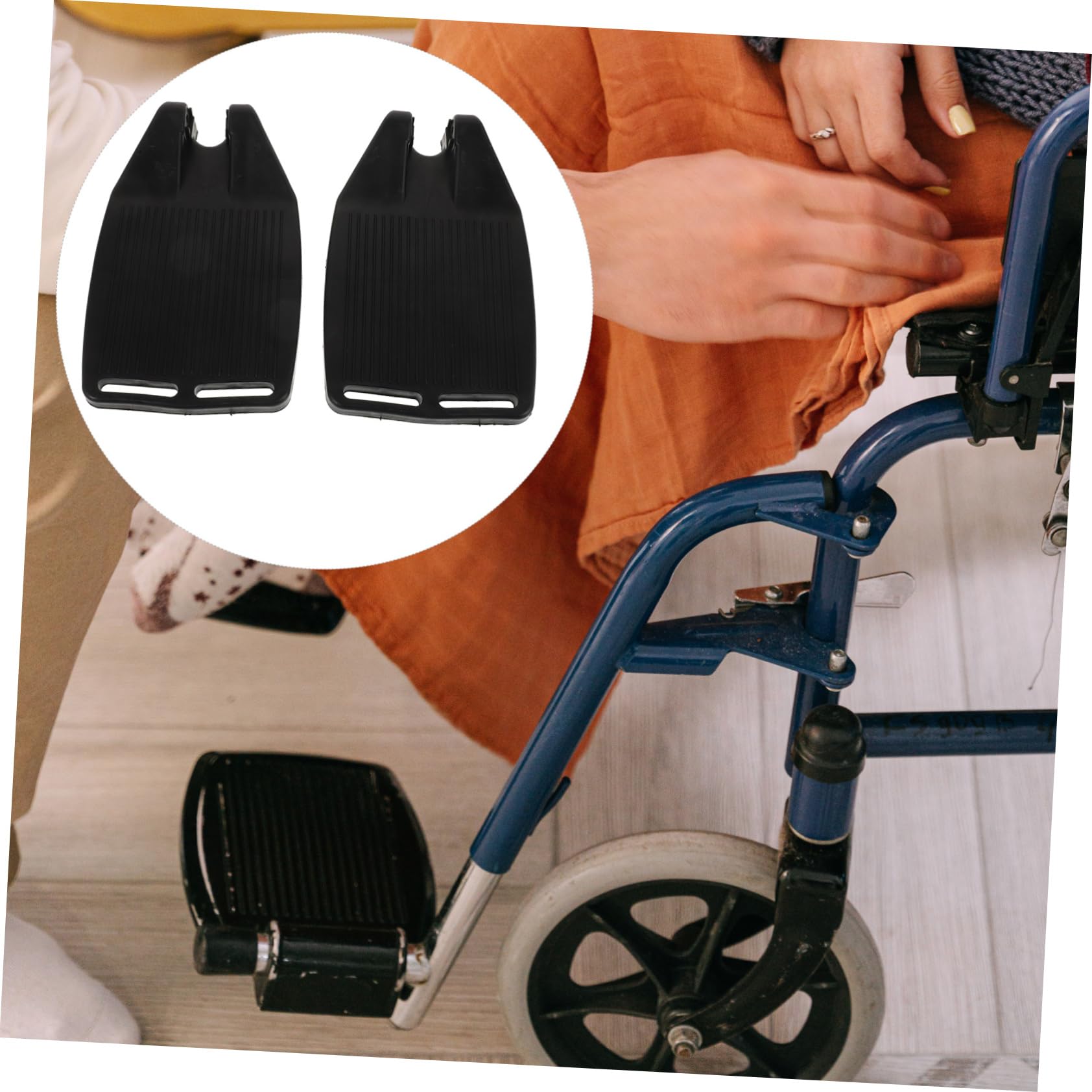 Healvian 10piezas Reposapiés Para Sillas De Ruedas y Antideslizante Accesorio Ergonométrico Para Mejorar La Estabilidad y Confort Movilidad Reducida