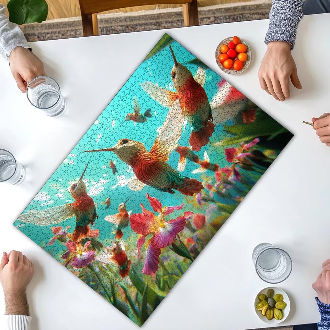 Puzzle Colibrí, Puzzle 5000 Piezas, Rompecabezas, Regalo Mujer, Decor -8390
