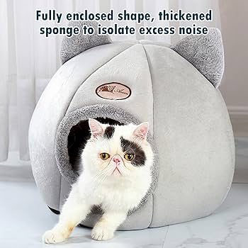 キャットハウス 取り外し可能クッション付き　食パン型　ねこねこ キャットハウス 取り外し可能クッション付き 食パン型 ねこねこ