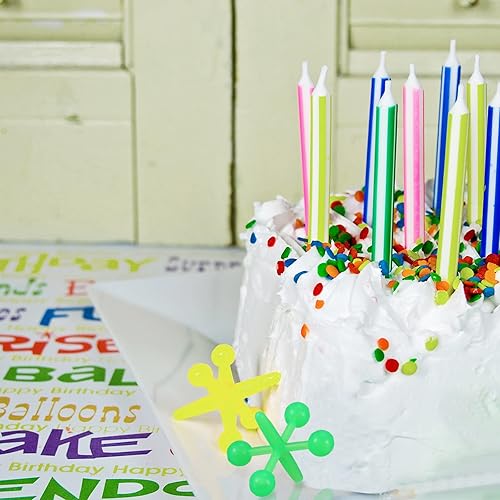 Miniatura 6 de Tatuo Juego de 10 gatos de plástico, juguete clásico retro con bolas rebotantes, colores neón surtidos para recuerdos de fiesta, rellenos de