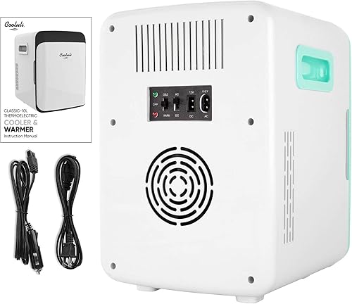 Vista 64 de Cooluli Infinity - Mini nevera Azul