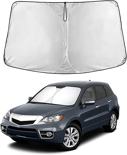 Miniatura 176 de EcoNour Parasol para Subaru Crosstrek 2013-2015 2016 2017, visera solar para parabrisas delantero y ventana, bloqueador de calor UV y protector