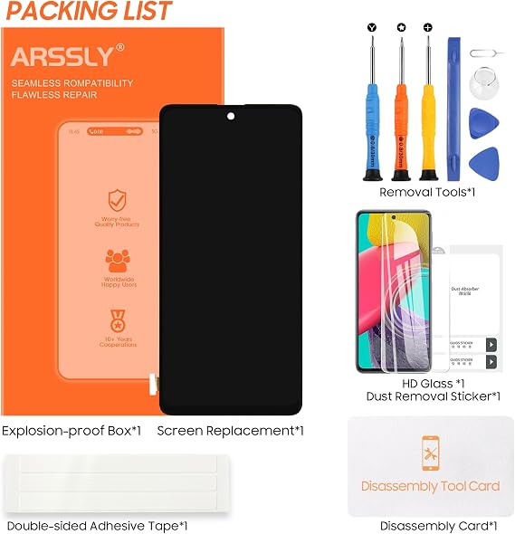 استبدال الشاشة لشاشة LCD لهاتف Samsung Galaxy Note 10 Lite مع محول رقمي وشاشة زجاجية تعمل باللمس لهاتف Samsung Note 10 Lite مع مجموعة إصلاح SM-N770F SM-N770F/DS SM-N770F/DSM (بدون بصمة الإصبع)